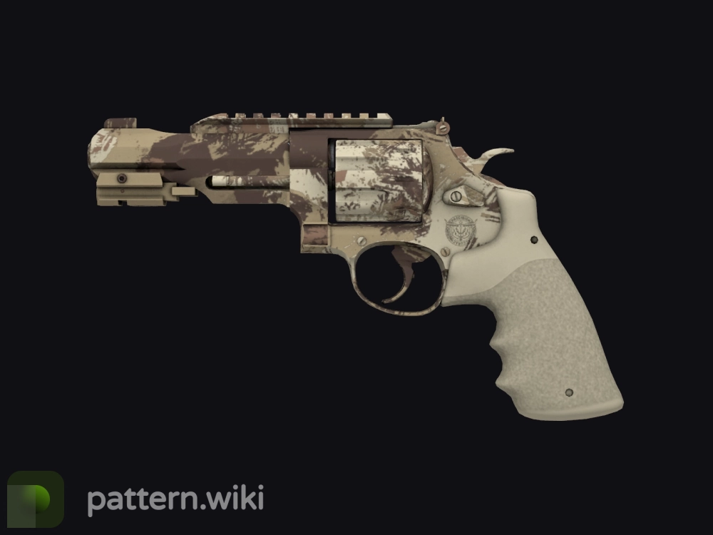 R8 Revolver Desert Brush seed 10