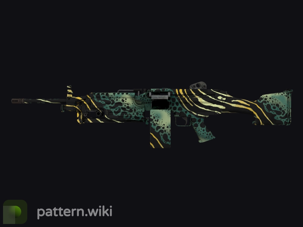 M249 Emerald Poison Dart seed 601