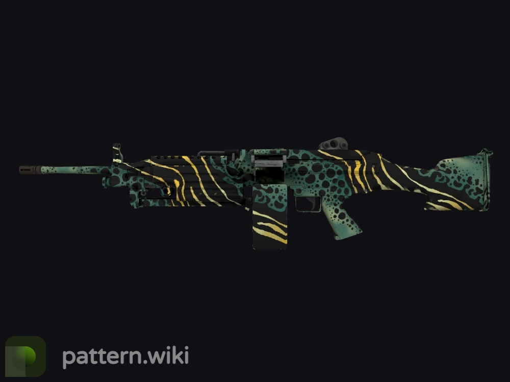 M249 Emerald Poison Dart seed 546