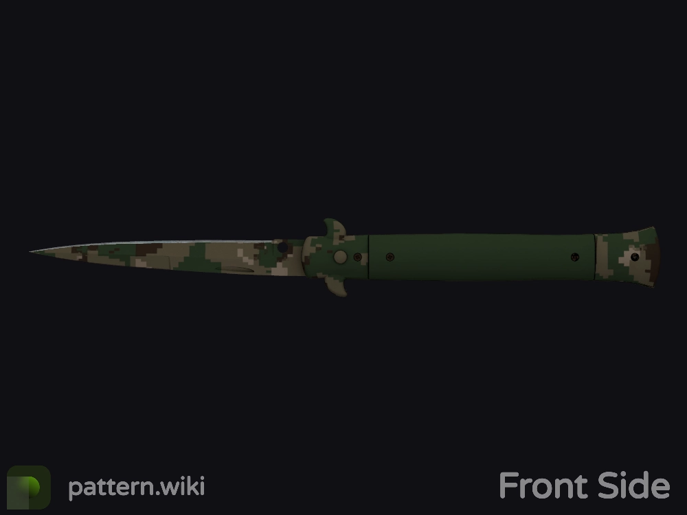 Stiletto Knife Forest DDPAT seed 317