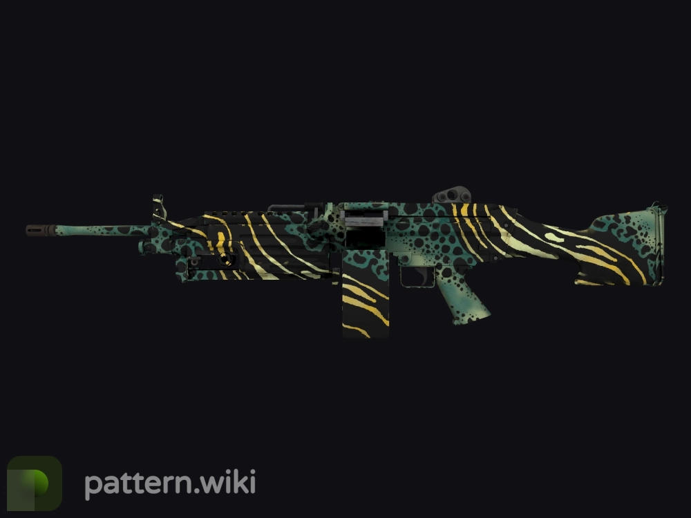 M249 Emerald Poison Dart seed 286