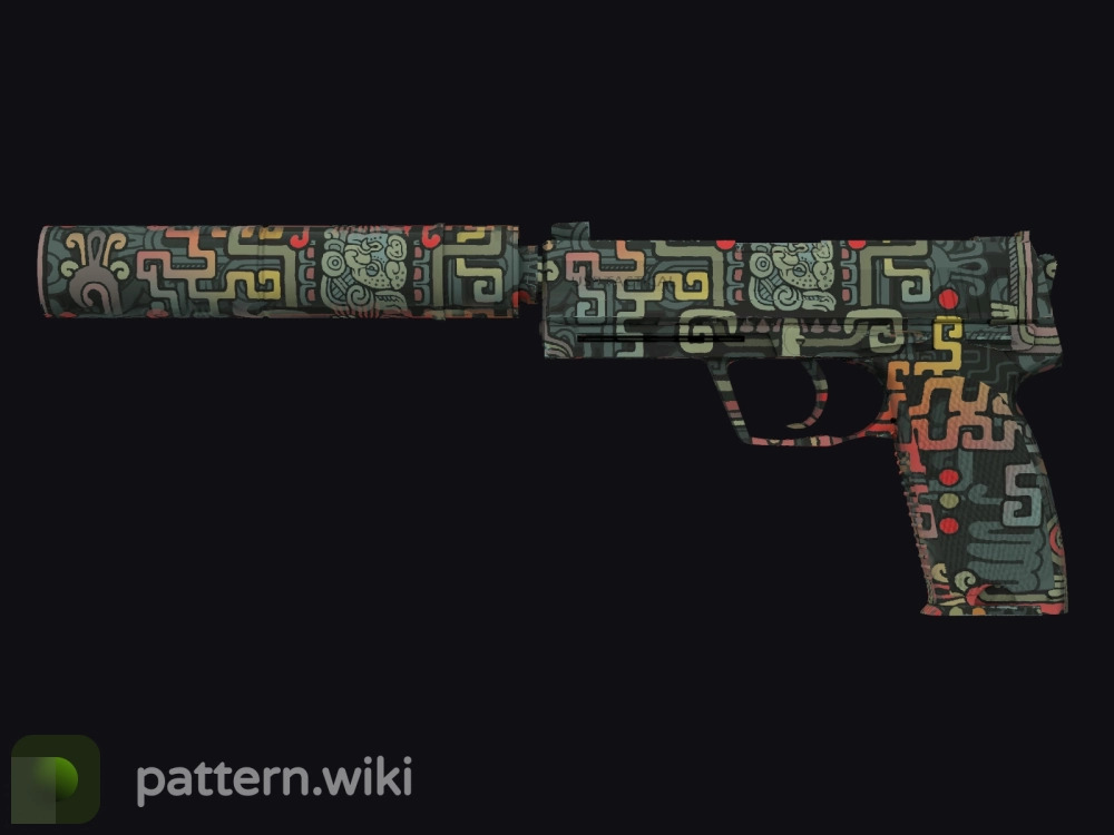 USP-S Ancient Visions seed 509