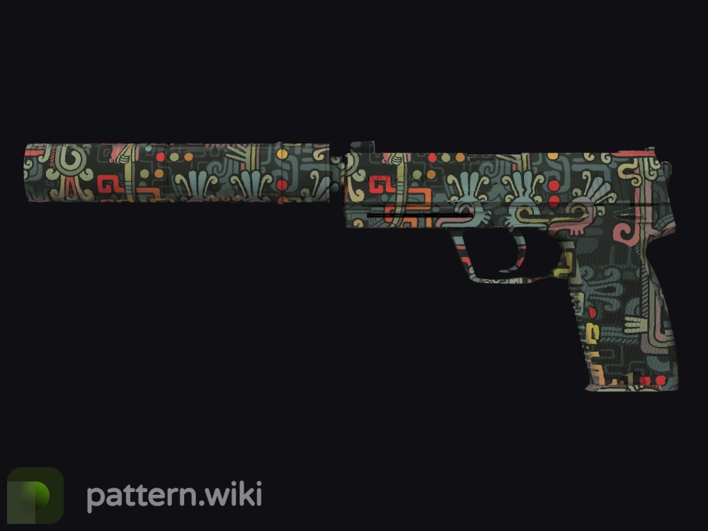 USP-S Ancient Visions seed 268