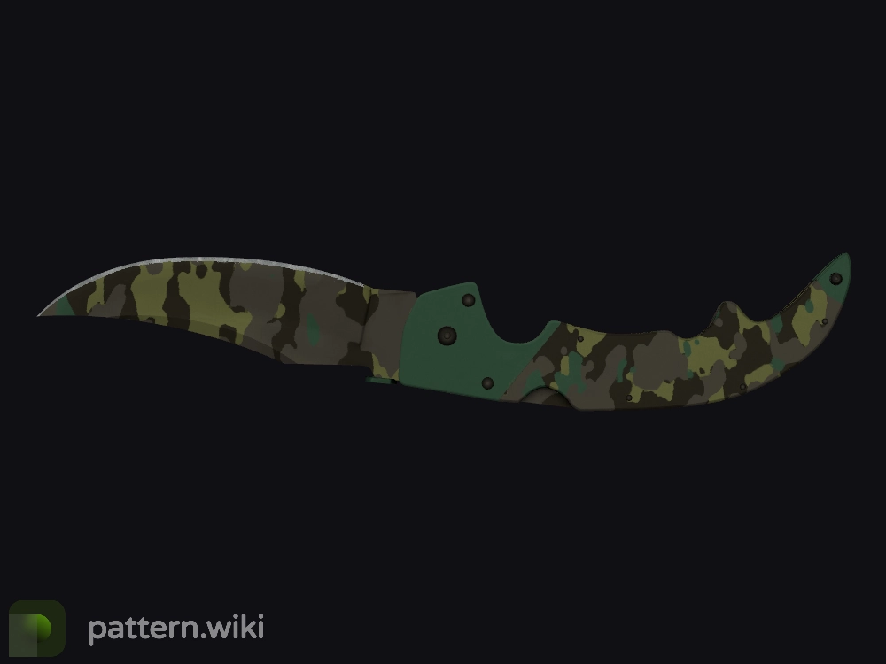 Falchion Knife Boreal Forest seed 135