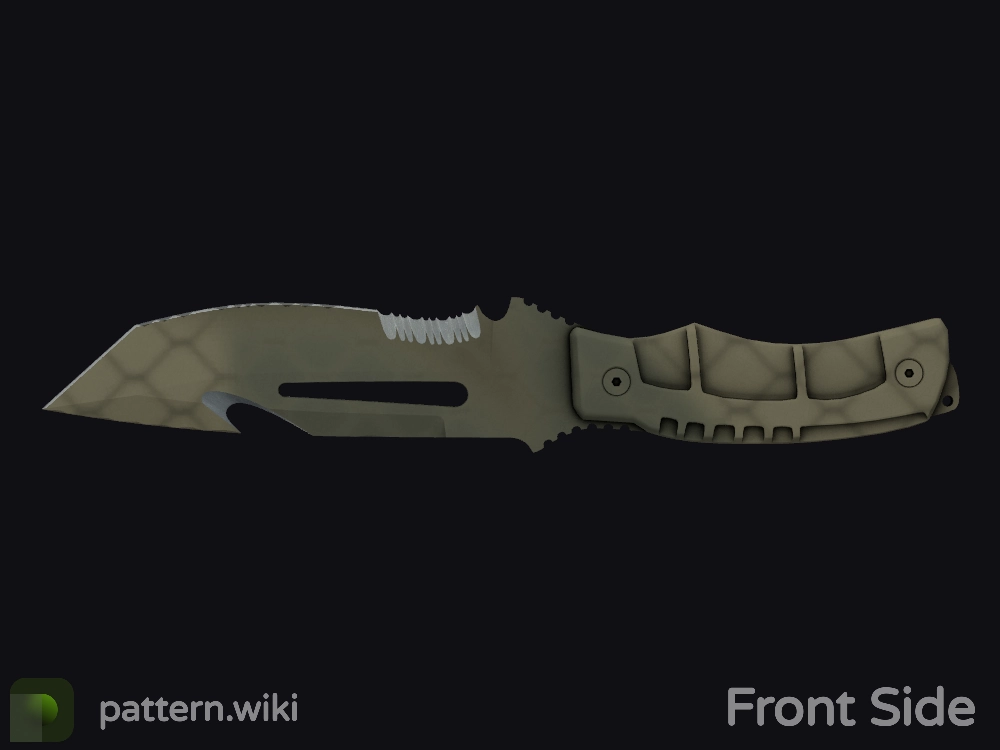 Survival Knife Safari Mesh seed 779