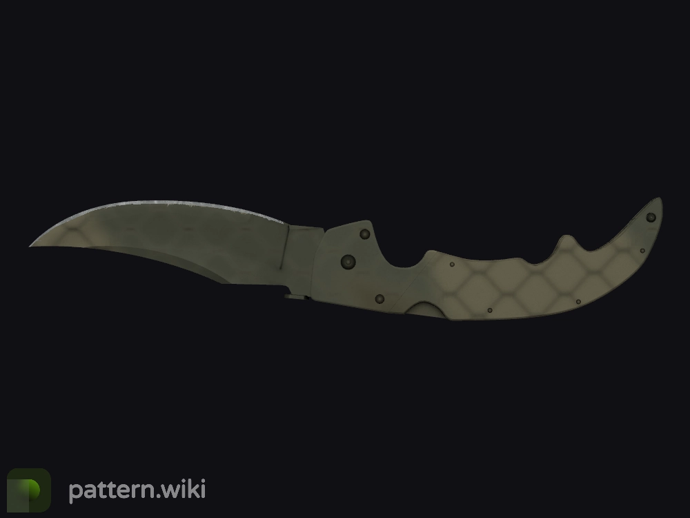 Falchion Knife Safari Mesh seed 940