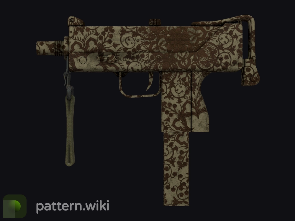 MAC-10 Sienna Damask seed 695