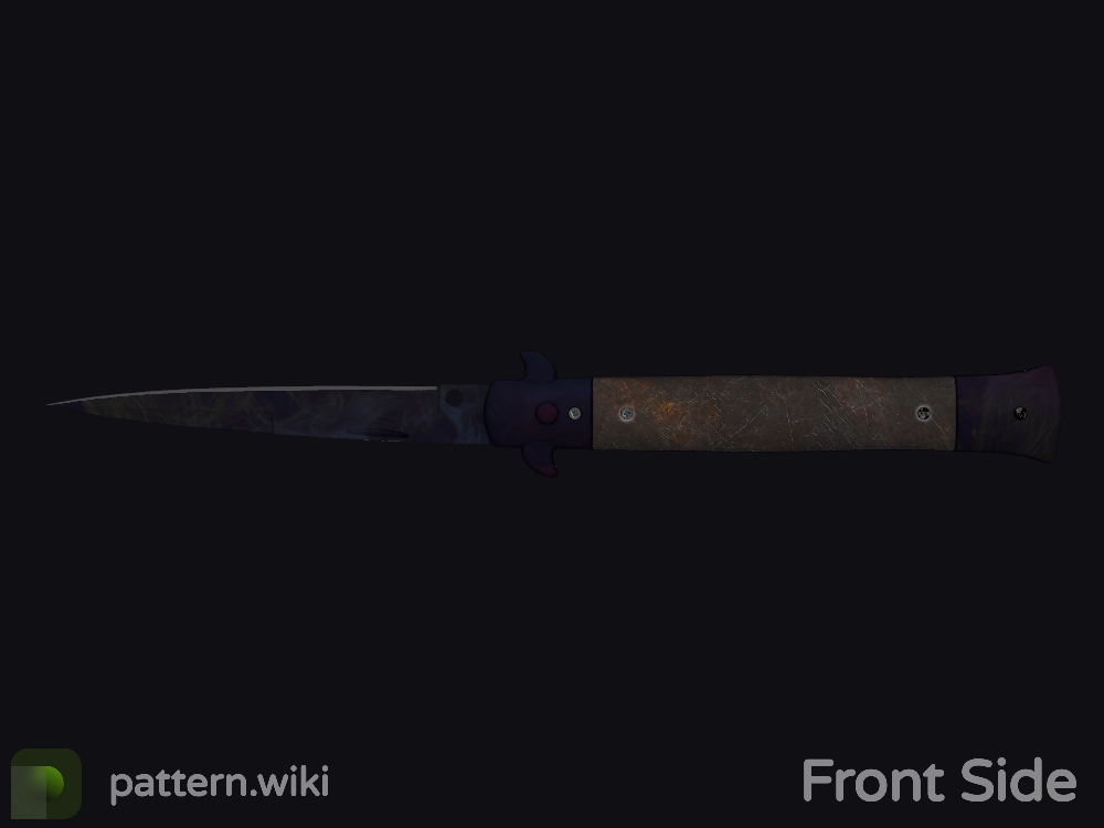 Stiletto Knife Doppler seed 208