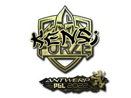 Sticker KENSi (Gold) | Antwerp 2022 preview