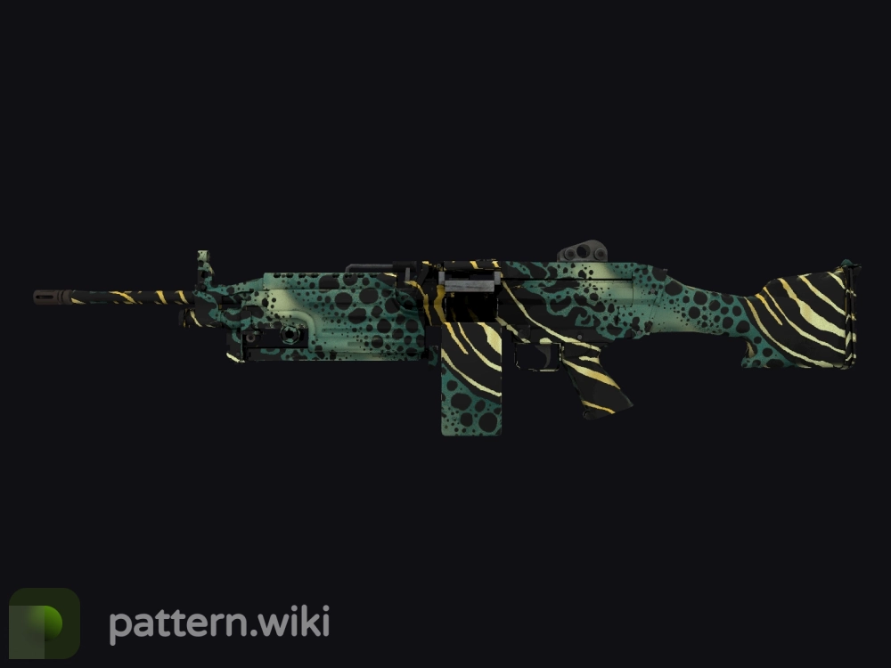 M249 Emerald Poison Dart seed 701