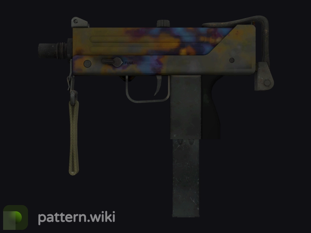 MAC-10 Case Hardened seed 541