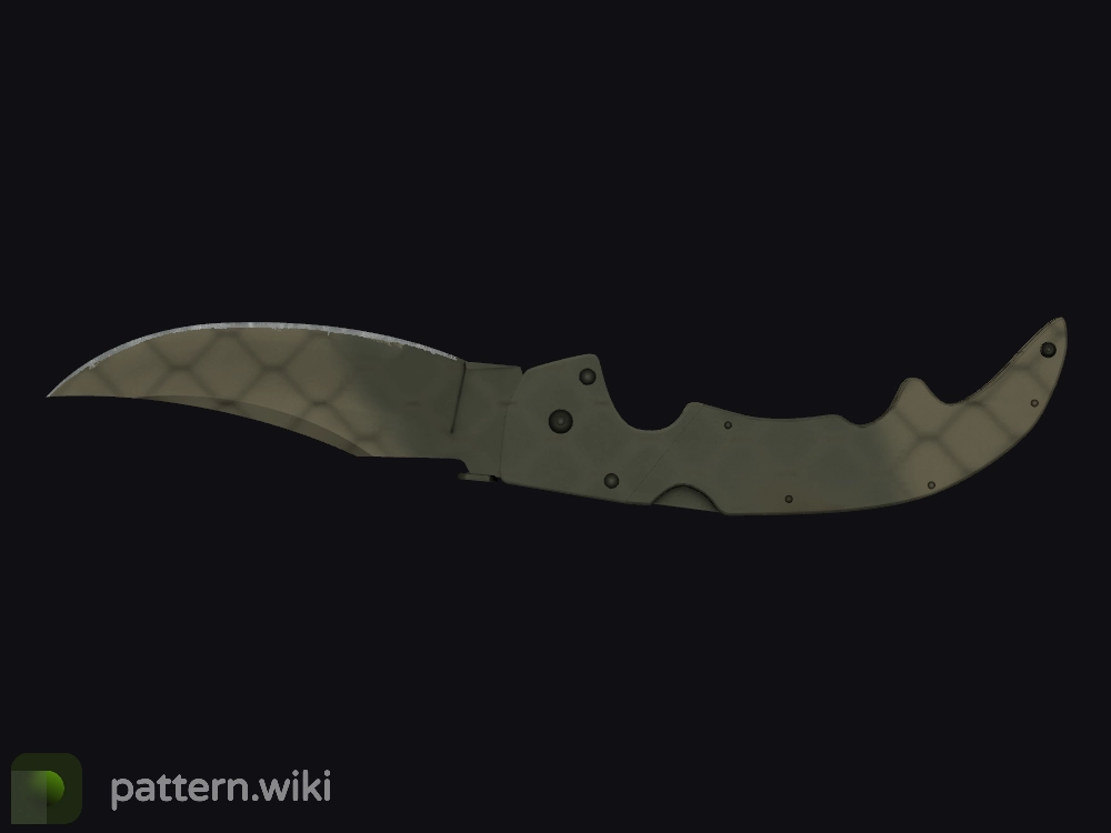 Falchion Knife Safari Mesh seed 767