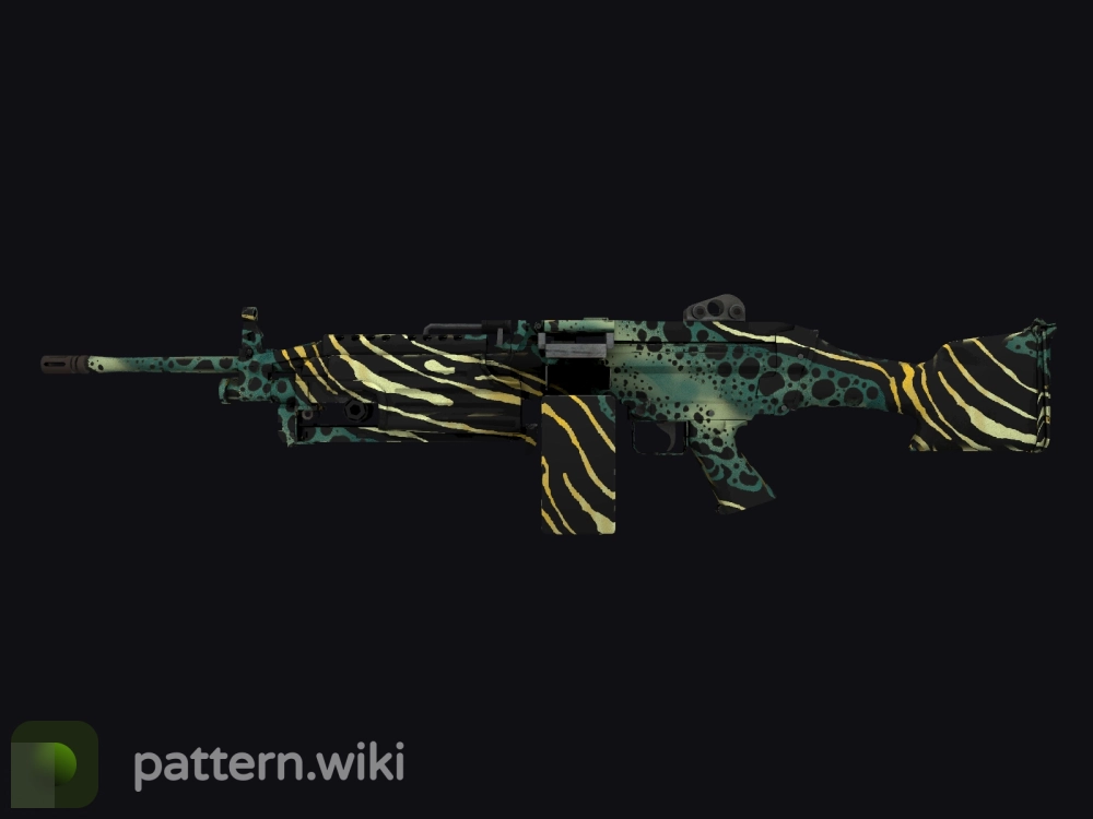 M249 Emerald Poison Dart seed 838