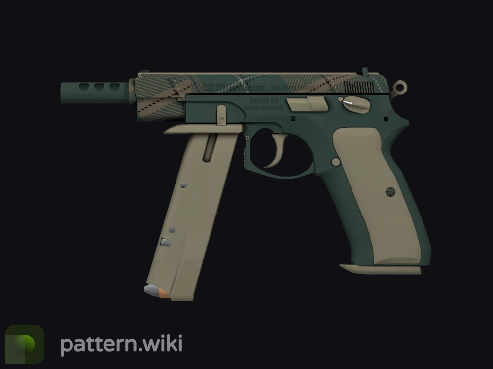 CZ75-Auto Green Plaid seed 12