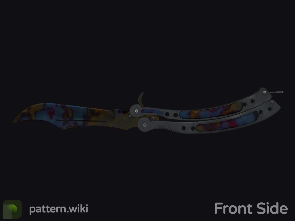 Butterfly Knife Case Hardened seed 85