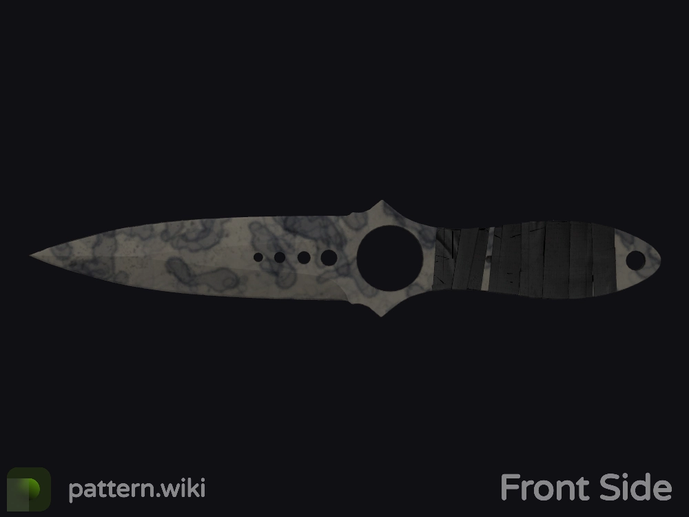Skeleton Knife Stained seed 279
