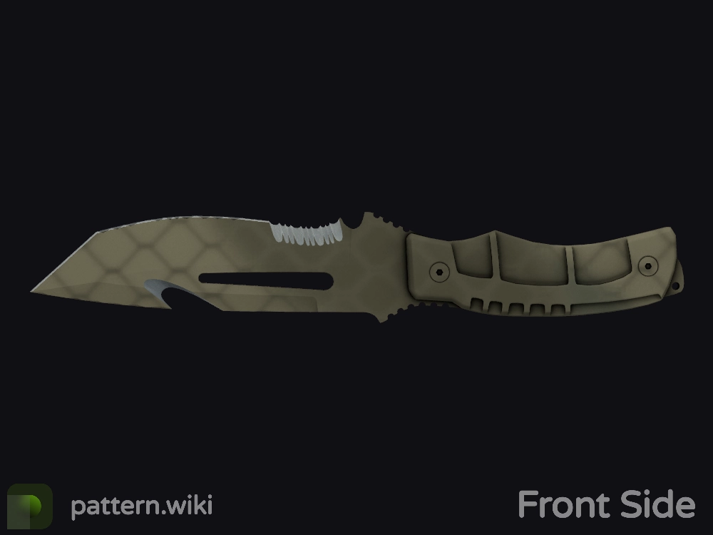 Survival Knife Safari Mesh seed 21