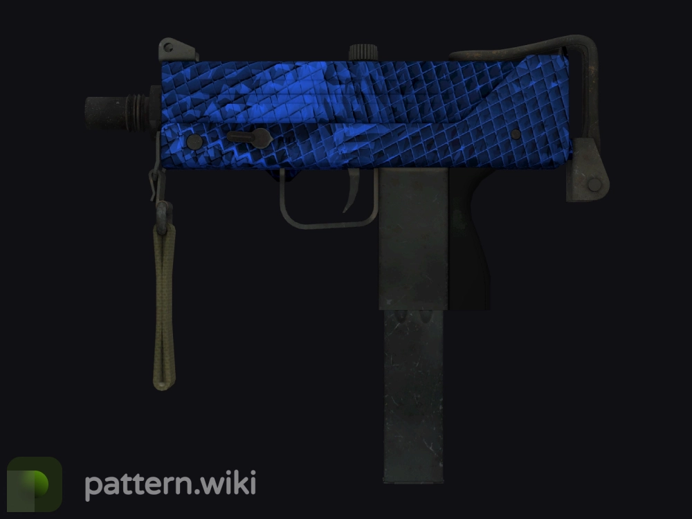 MAC-10 Lapis Gator seed 336