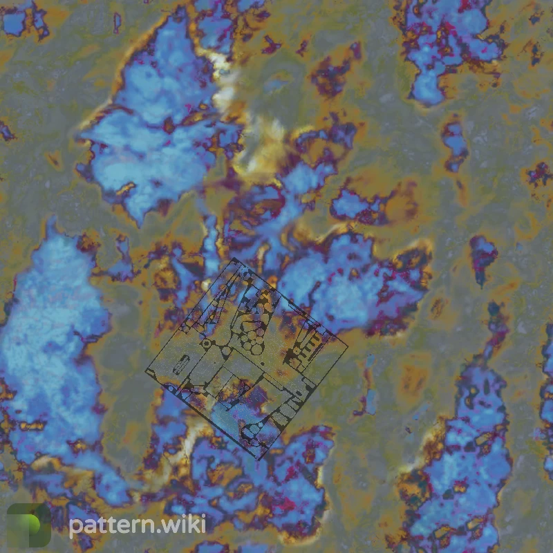 Five-SeveN Case Hardened seed 603 pattern template