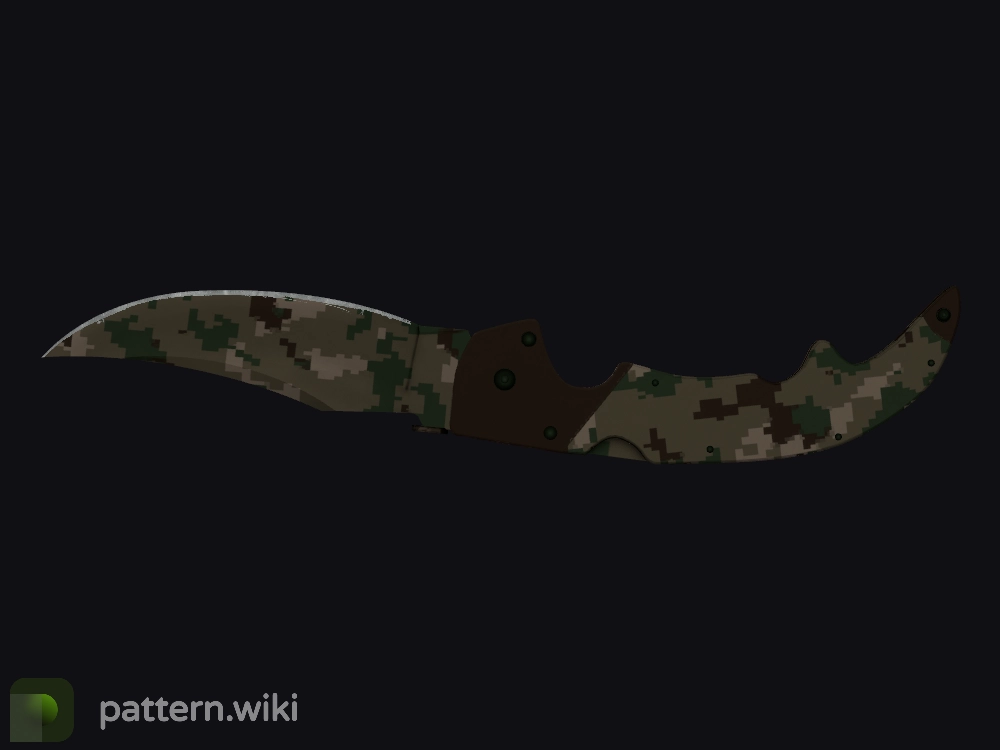 Falchion Knife Forest DDPAT seed 508