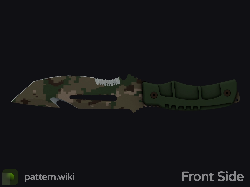 Survival Knife Forest DDPAT seed 308