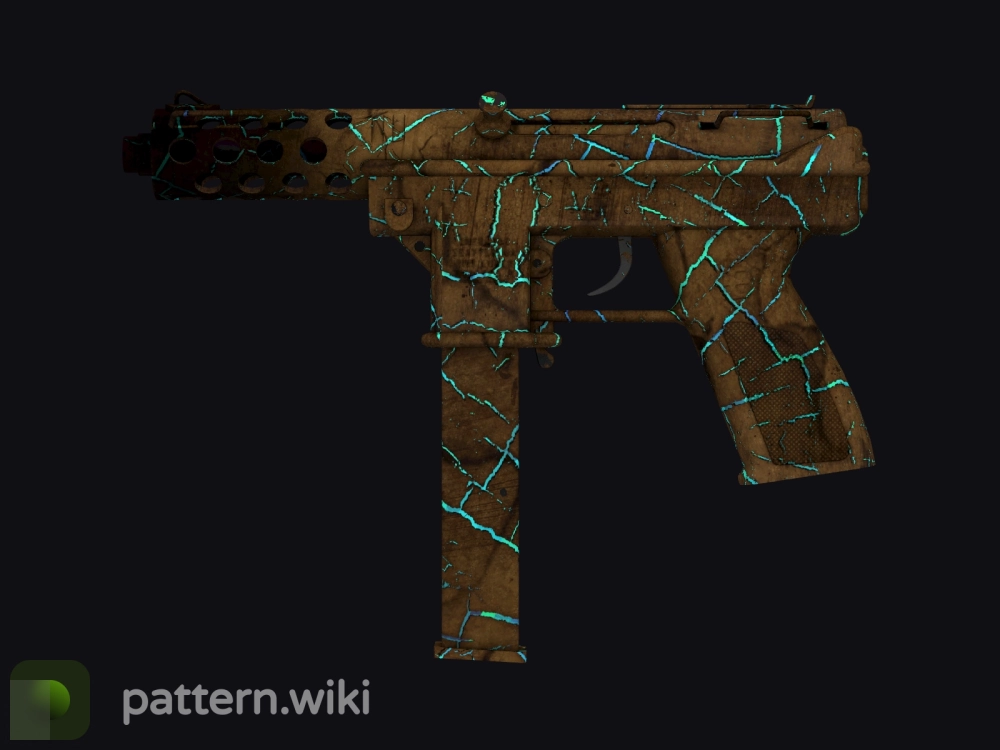 Tec-9 Cracked Opal seed 92