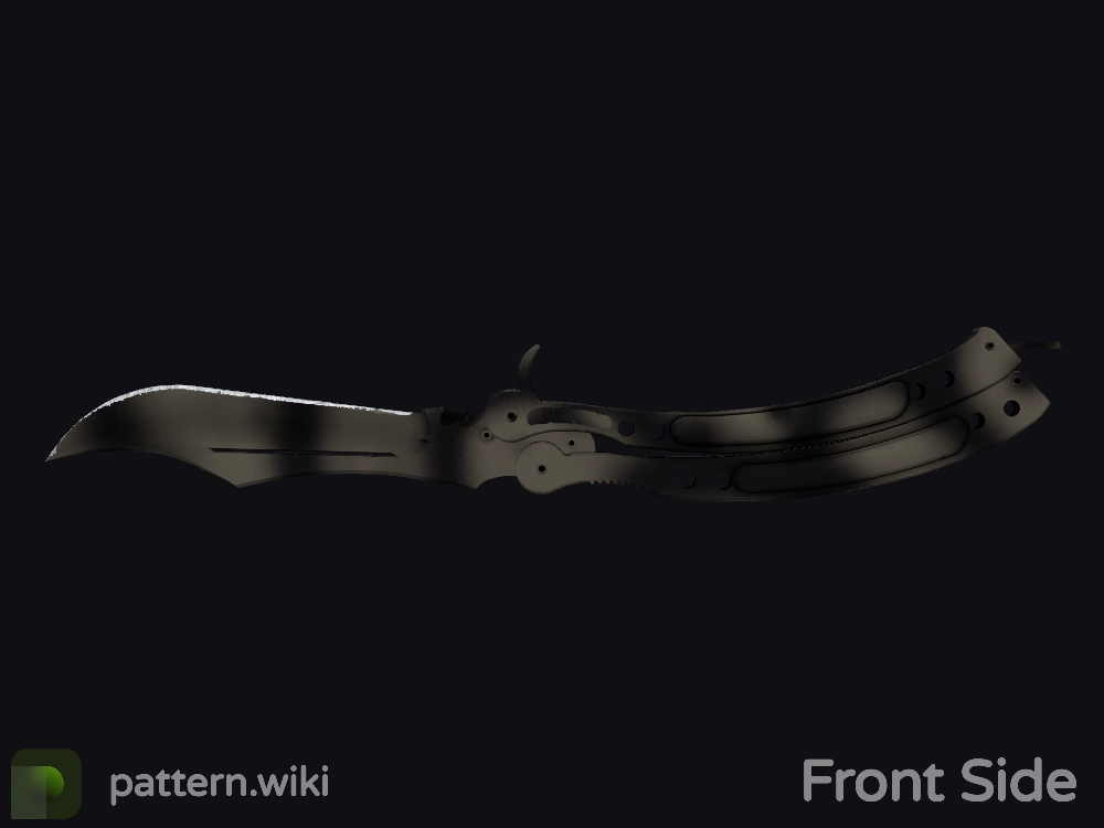 Butterfly Knife Scorched seed 492