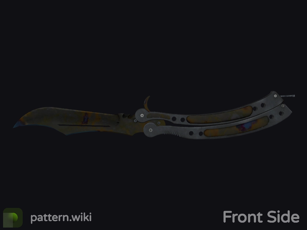 Butterfly Knife Case Hardened seed 878