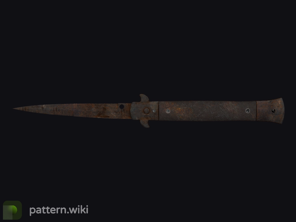 Stiletto Knife Rust Coat seed 123