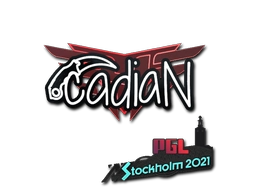 Sticker cadiaN | Stockholm 2021 preview