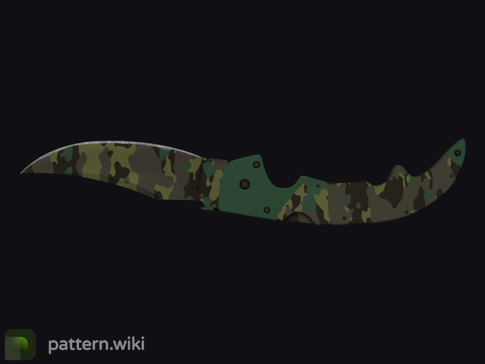 Falchion Knife Boreal Forest seed 802