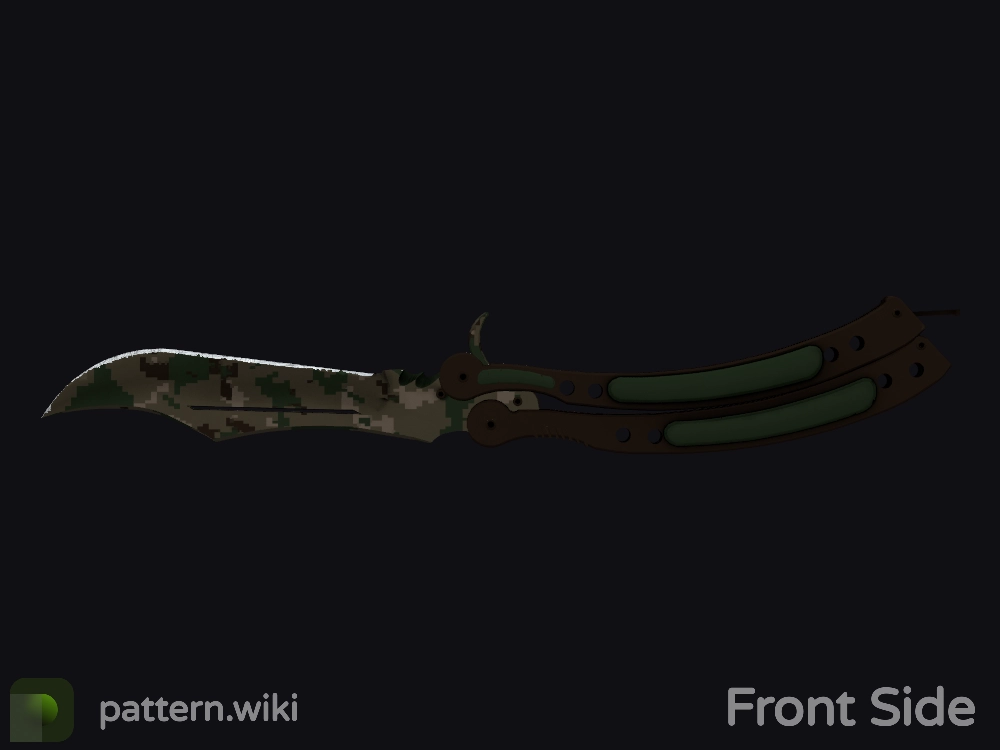 Butterfly Knife Forest DDPAT seed 429