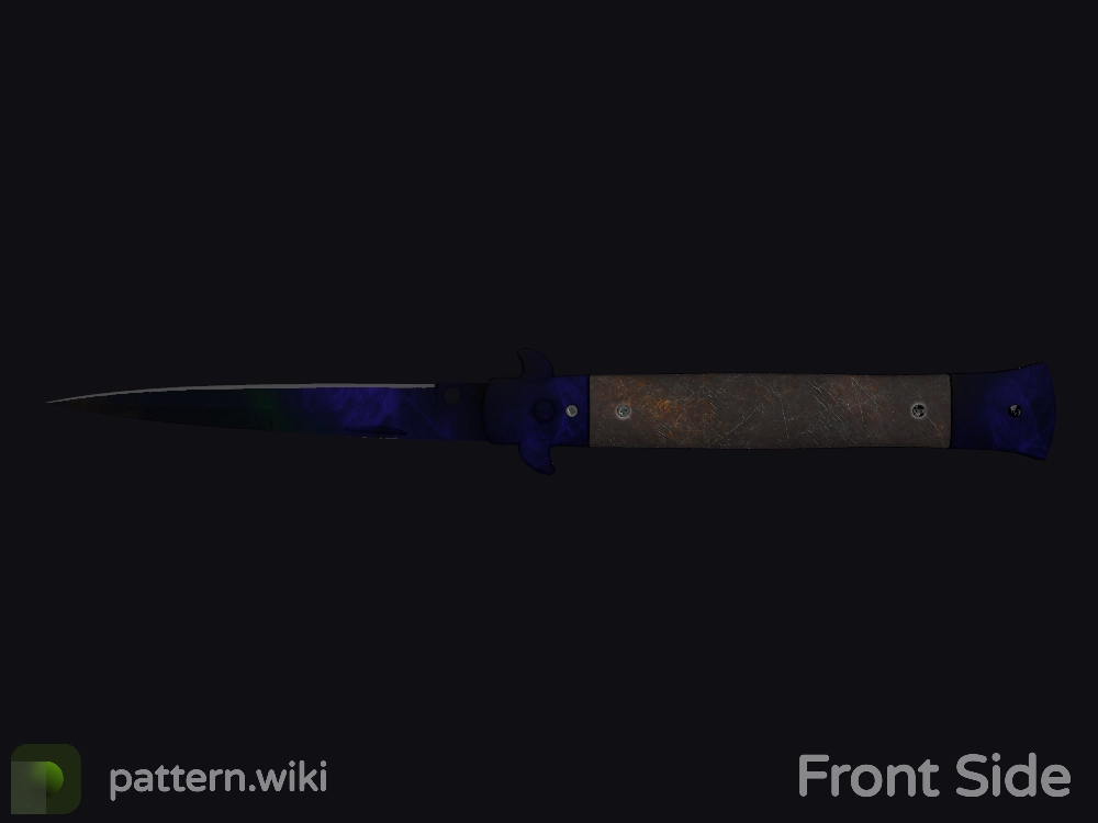 Stiletto Knife Doppler seed 807