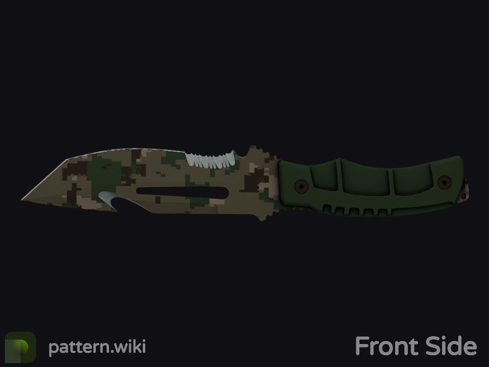 Survival Knife Forest DDPAT seed 527