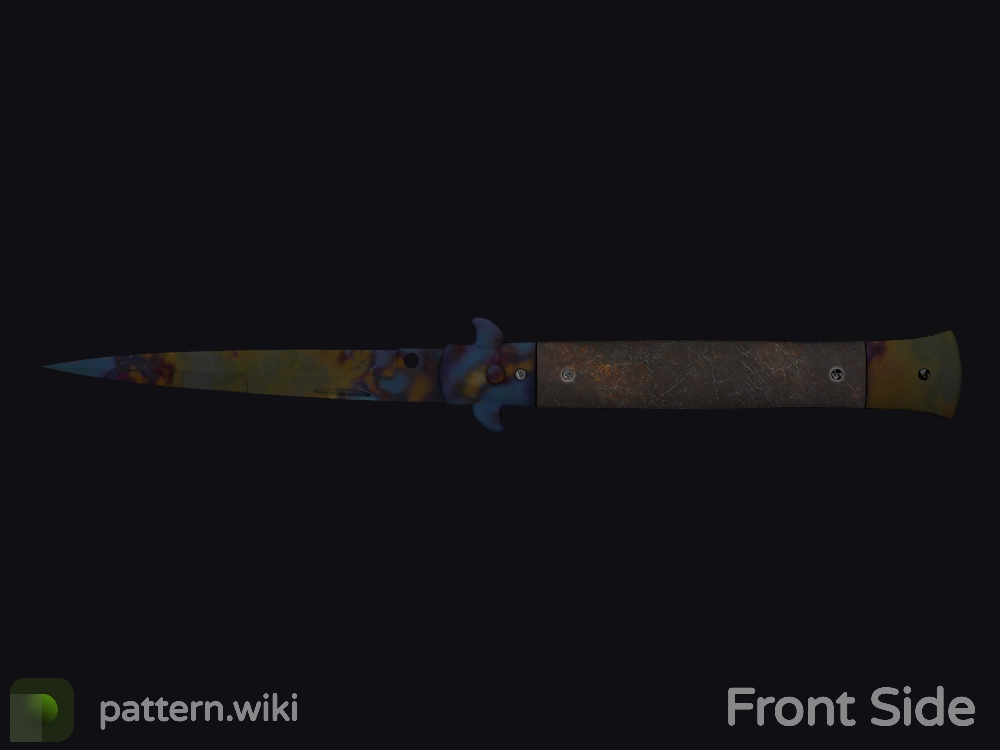 Stiletto Knife Case Hardened seed 129