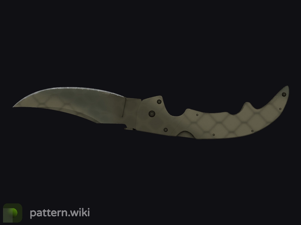 Falchion Knife Safari Mesh seed 839