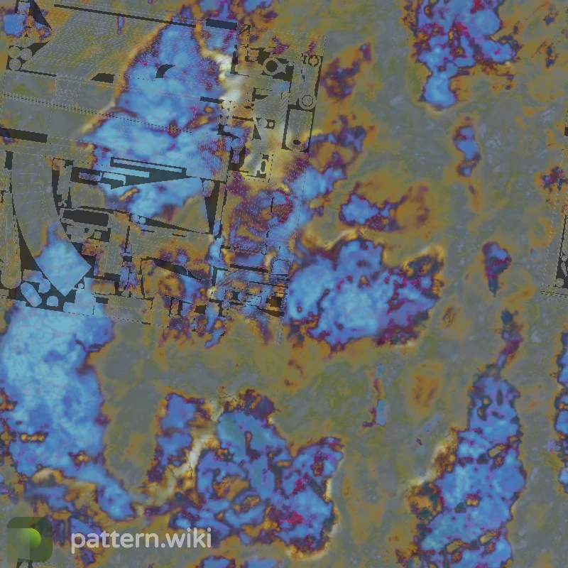 AK-47 Case Hardened seed 583 pattern template