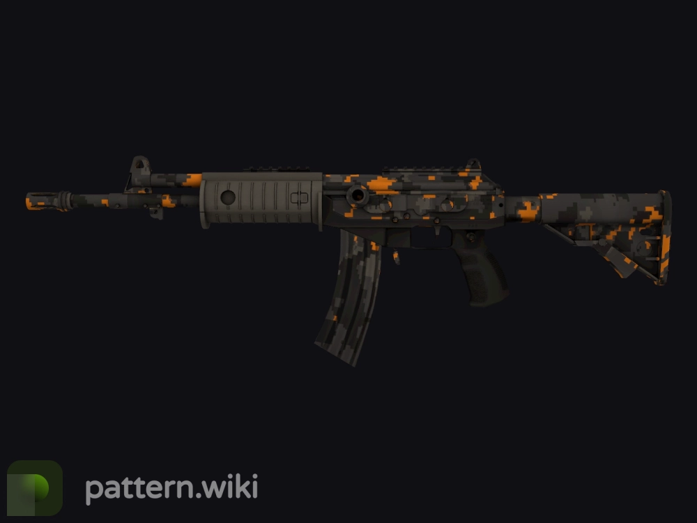 Galil AR Orange DDPAT seed 891