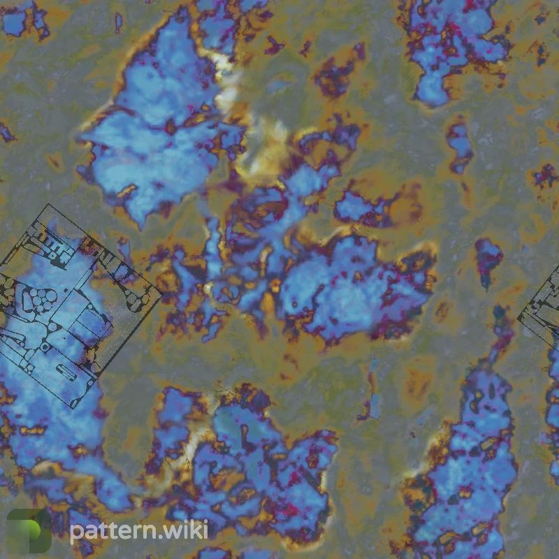 Five-SeveN Case Hardened seed 823 pattern template