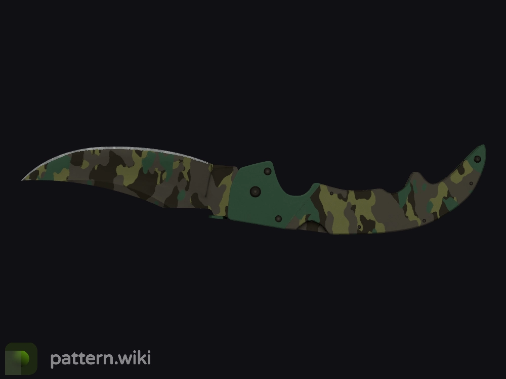 Falchion Knife Boreal Forest seed 397