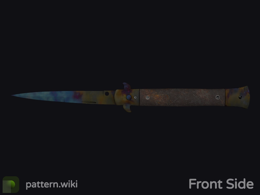 Stiletto Knife Case Hardened seed 414