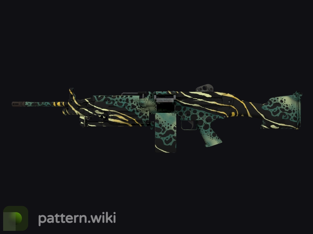 M249 Emerald Poison Dart seed 89