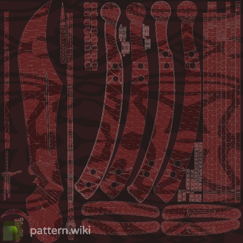 Butterfly Knife Slaughter seed 904 pattern template