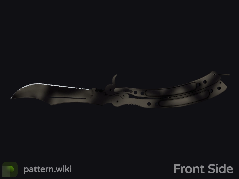 Butterfly Knife Scorched seed 493
