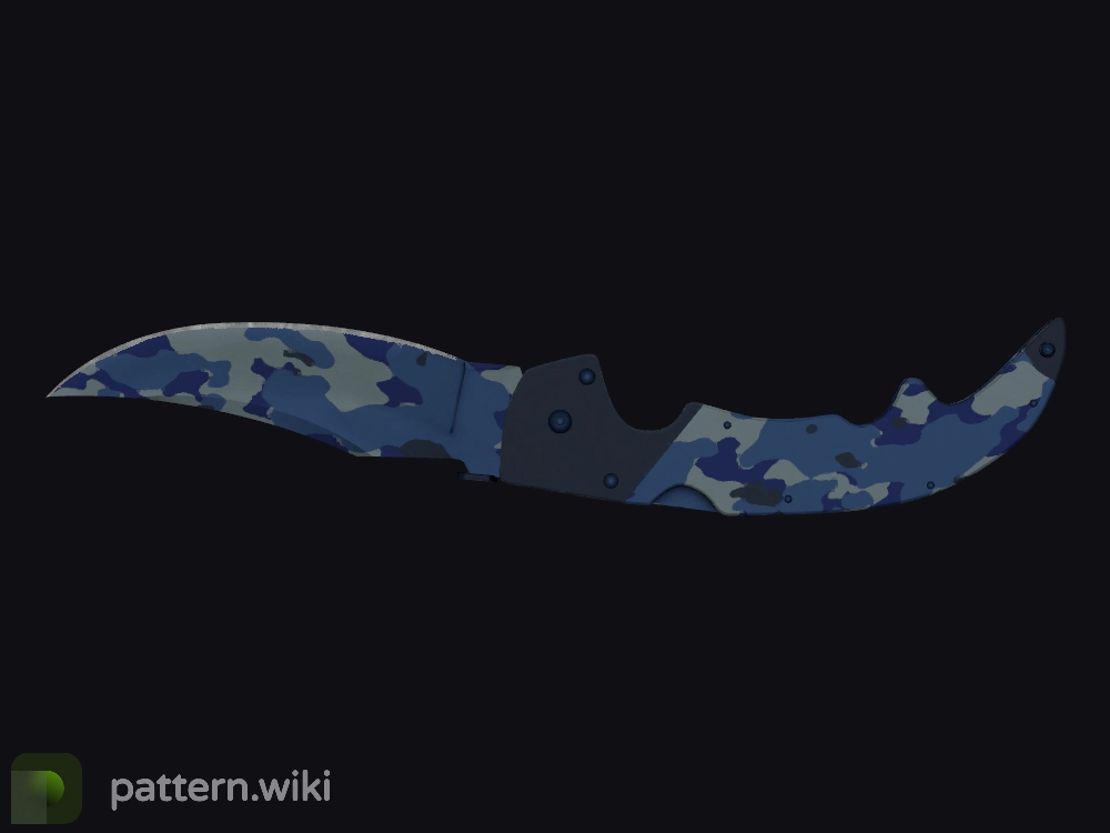 Falchion Knife Bright Water seed 140