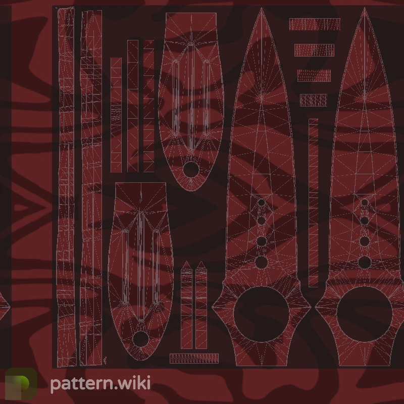 Skeleton Knife Slaughter seed 259 pattern template