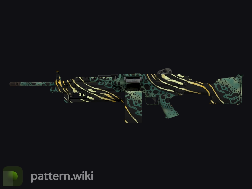 M249 Emerald Poison Dart seed 534