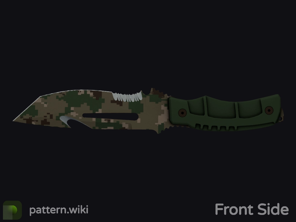 Survival Knife Forest DDPAT seed 355