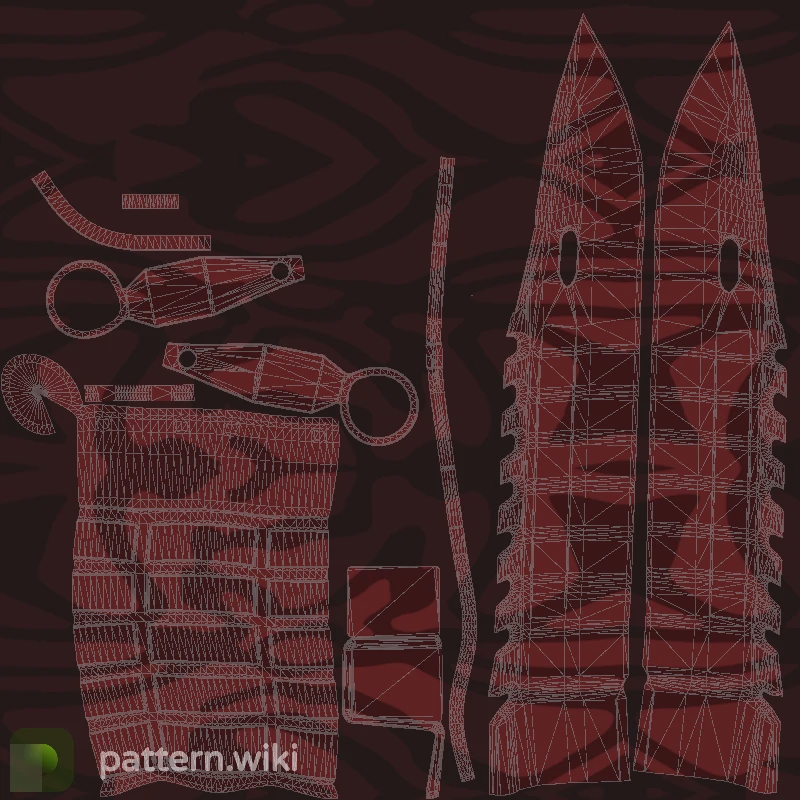 M9 Bayonet Slaughter seed 206 pattern template