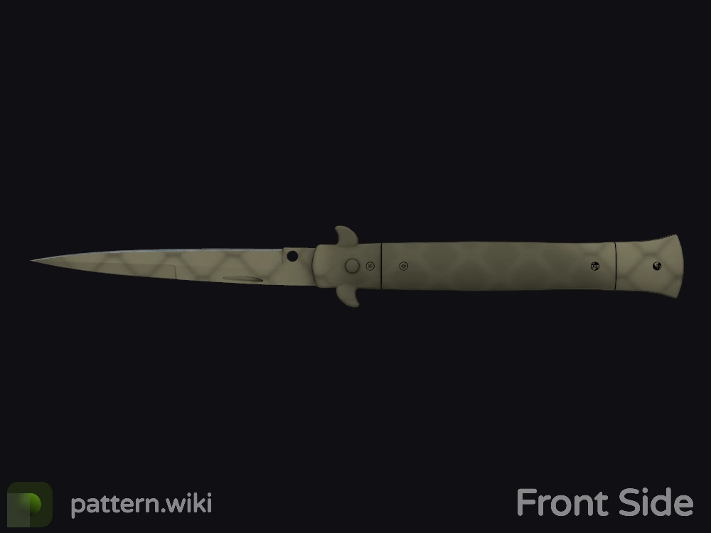 Stiletto Knife Safari Mesh seed 641